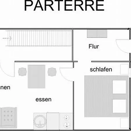 Parterrewohnung Apartment *